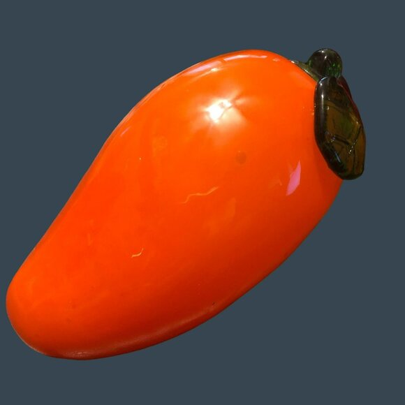 Hand Blown Glass Fruit Set Of 4 Decorative Pieces - Picture 3 of 14